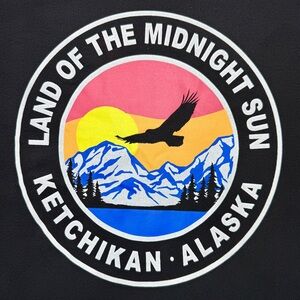 Men’s Black Ketchikan T-Shirt size-Large NWT